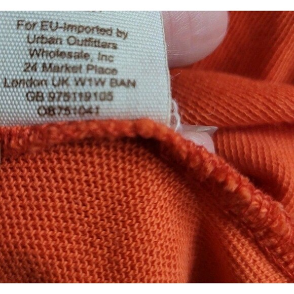 Free People High Tides Embroidered Mesh Bell Sleeve Top Coral Boho Sheer Size S - Picture 11 of 13